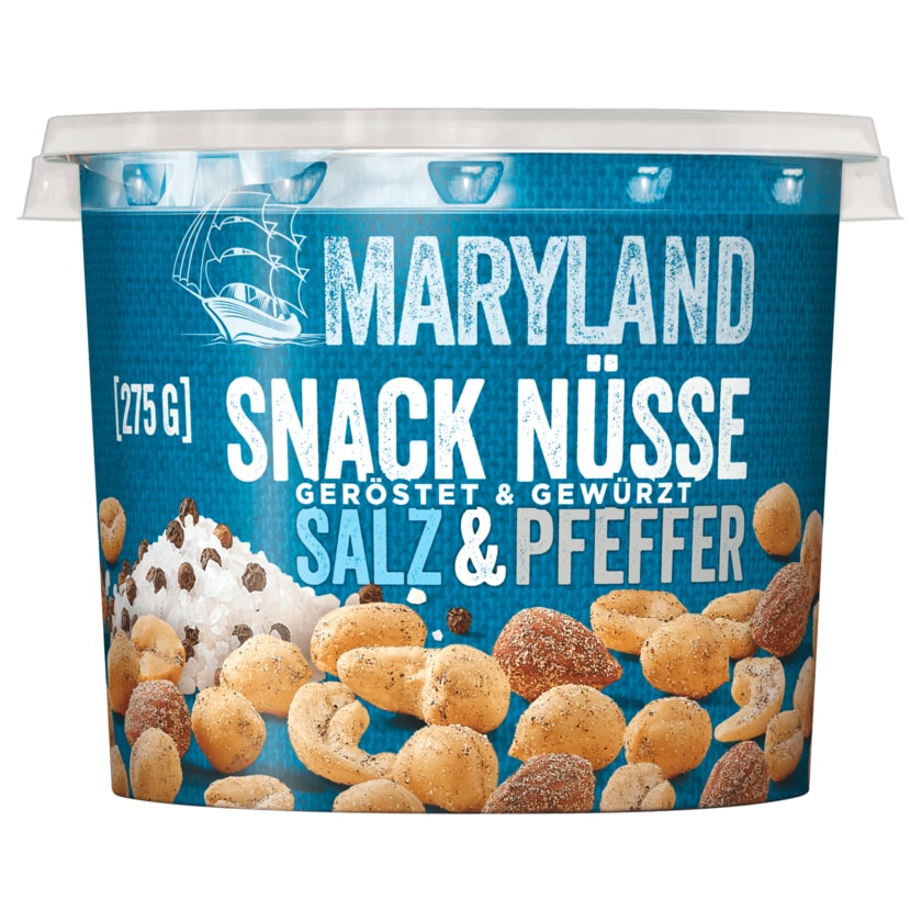 Maryland Snack Nüsse Salz & Pfeffer 275g